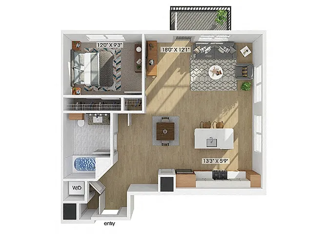 Floor plan A06