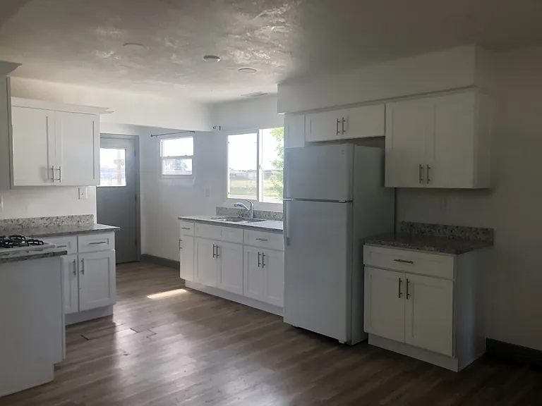 Beautiful natural lighting into the backyard with all new windows.