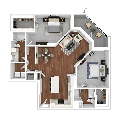 Floor plan B6