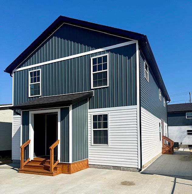 Unit A (front) Unit B and C (side)