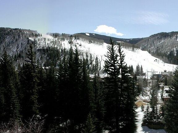 Panoramic view from balcony