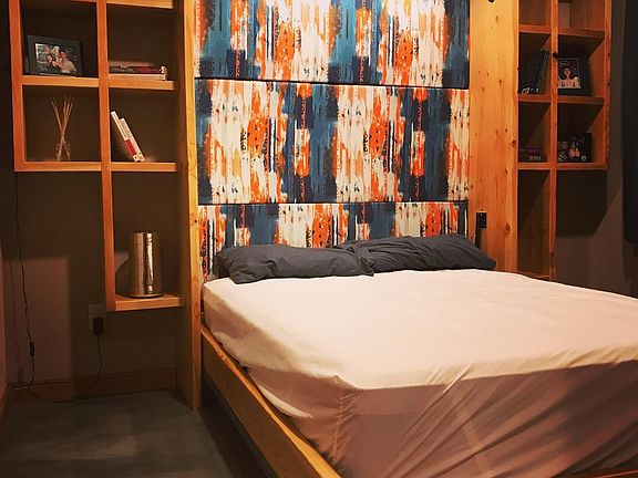 Yoga room/second guest room with murphey bed