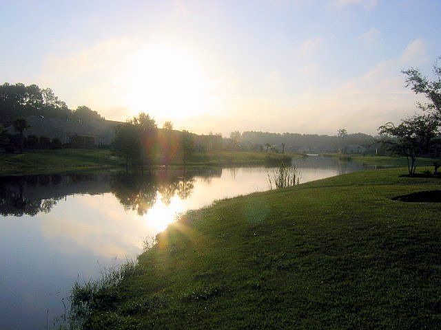 Lagoon at sunrise