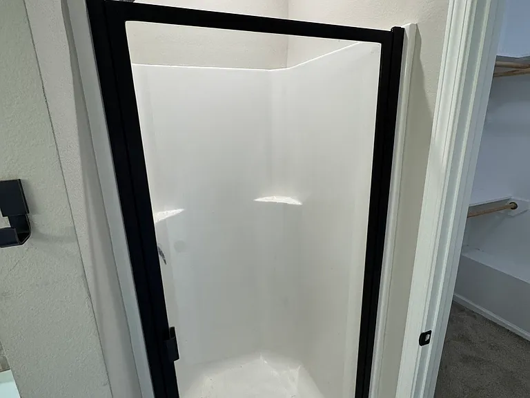 Master shower