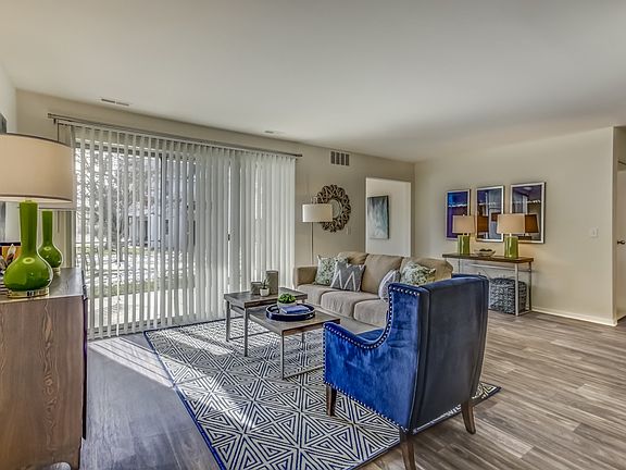 Private patio or balcony at Arbor Landings in Ann Arbor