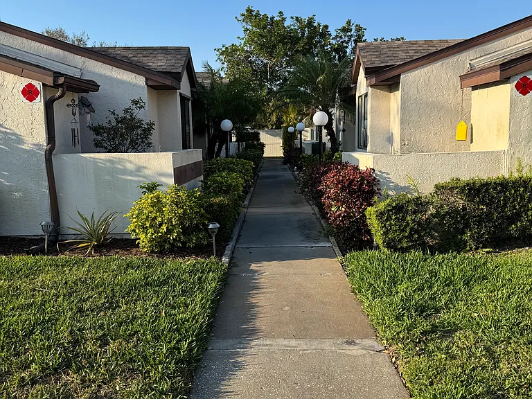 Front entry walkway