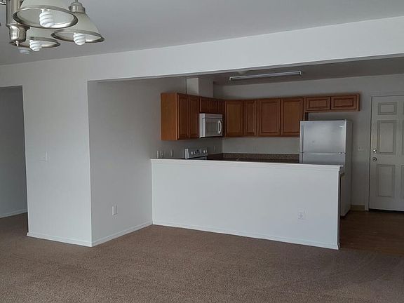 Living room to kitchen view