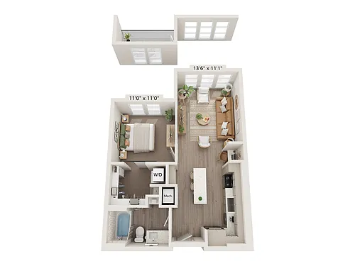 Floor plan A1