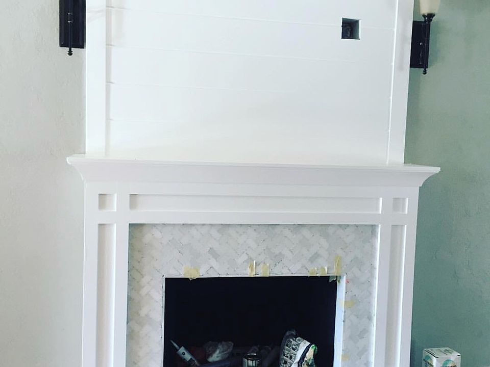 Fireplace facelift