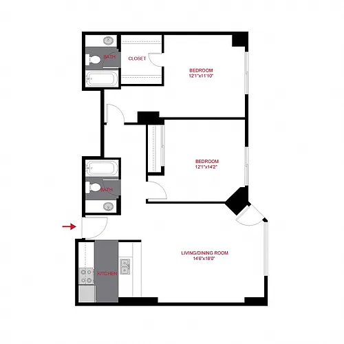 Floor plan Harvard