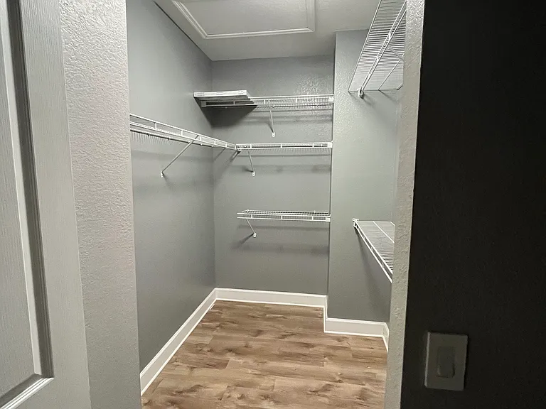 Master bedroom closet