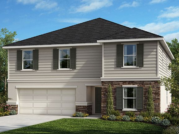 Exterior E with optional stone