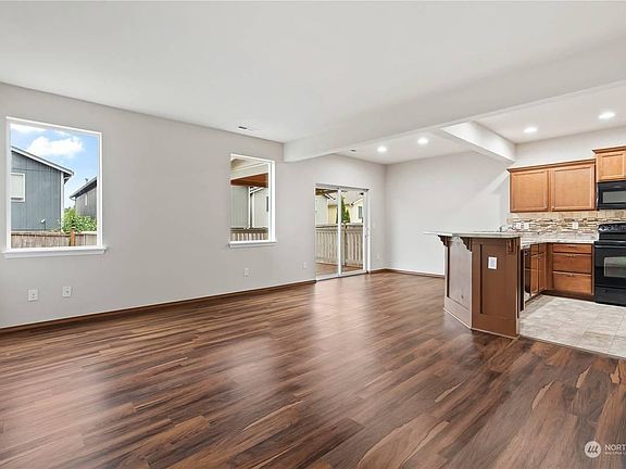 Living Room opens to covered deck