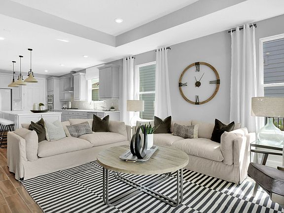 Mainstay Open Floor Plan. Model Home Representation.