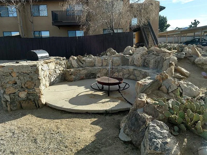 Community BBQ pit