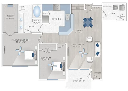 Floor plan FRIO (B1)