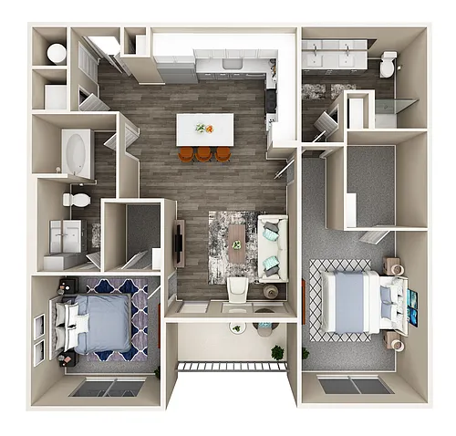 Floor plan B2