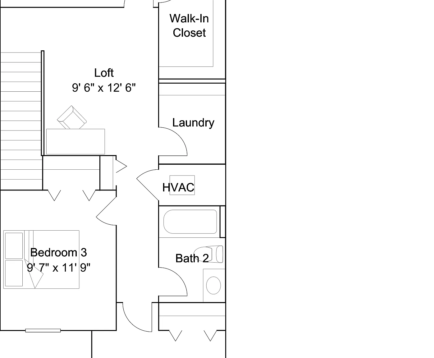 3 bed, 2.5 bath, 1765 sqft, $1,700 — Photo 1