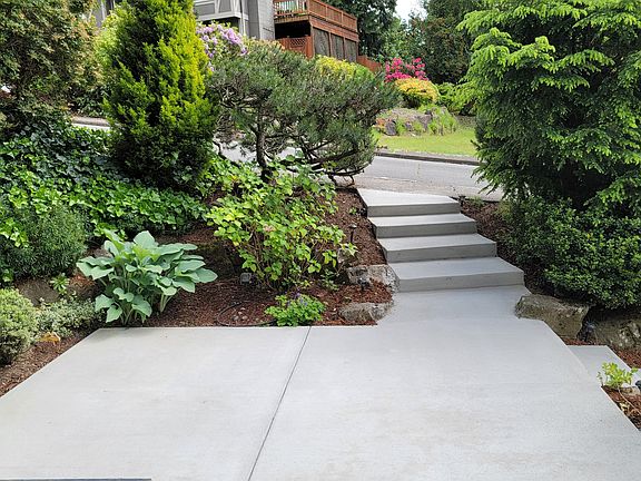 View from the front door