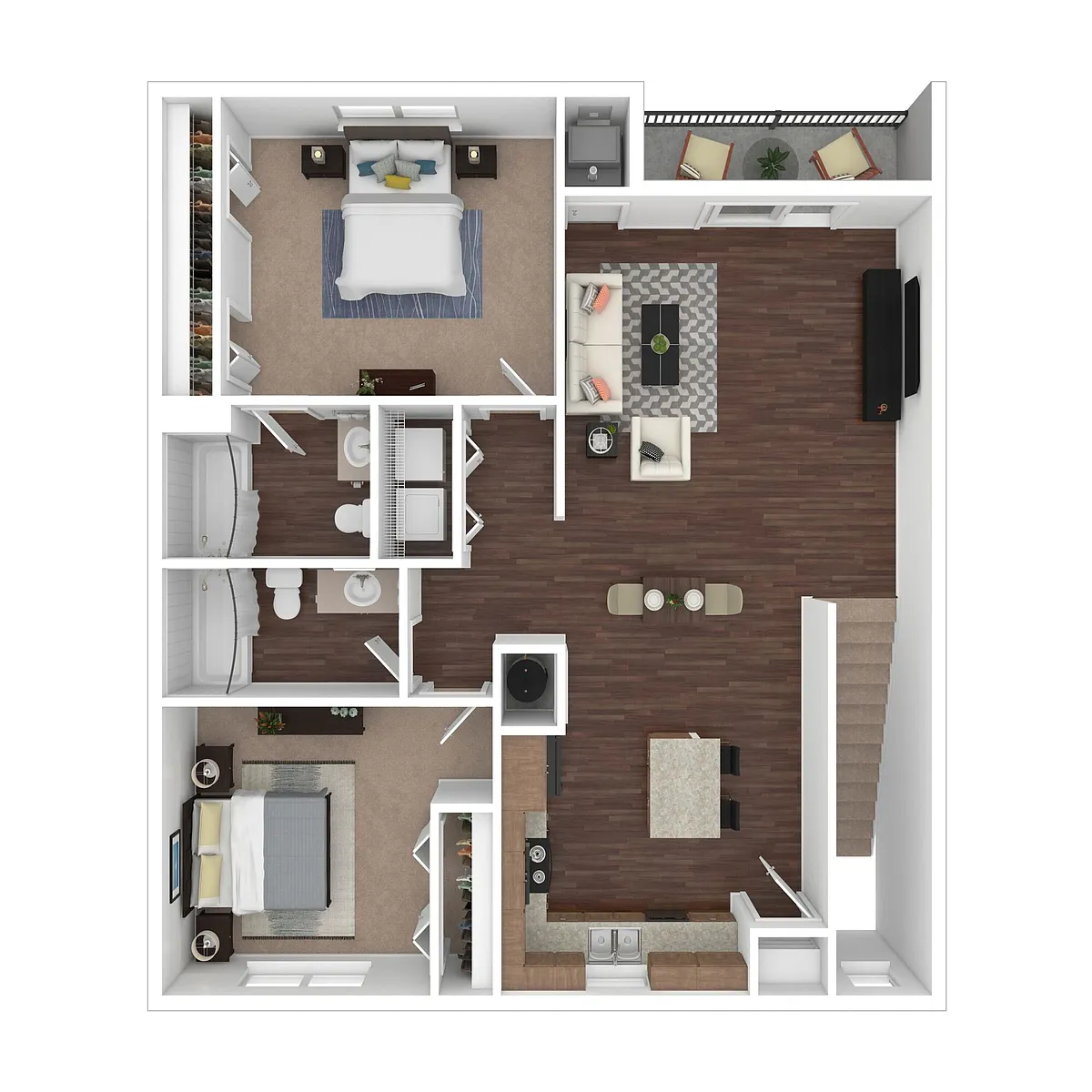 Floor plan B2