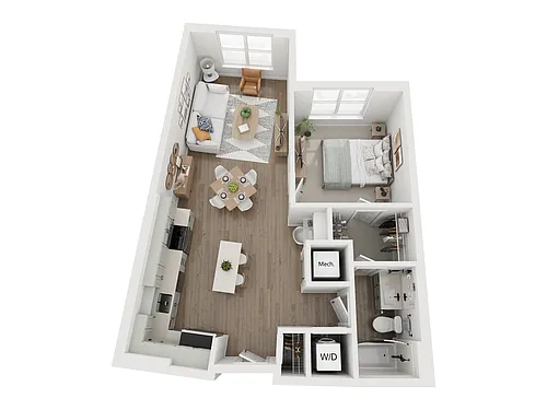 Floor plan A7A