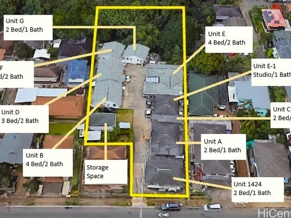1424 Gulick Ave, Honolulu, HI 96819