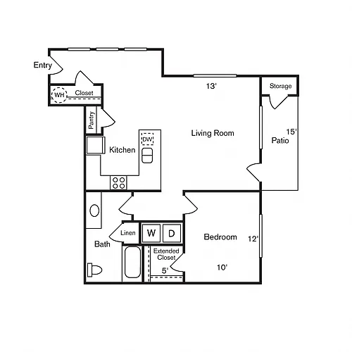 Floor plan Longspur