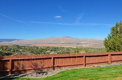 Perfect VIEW of Peavine Mt.