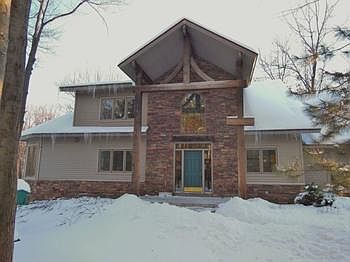 As you stoll up the paved walk to the homes front entrance it will become obvious that you are in for a treat.  This dramatic two story entry with the added stunning touch of stained glass is unlike any other home.