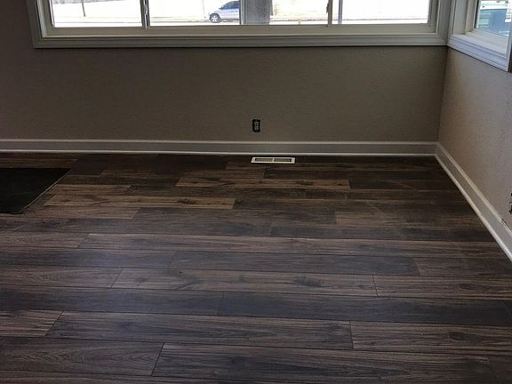 Living room flooring and new windows