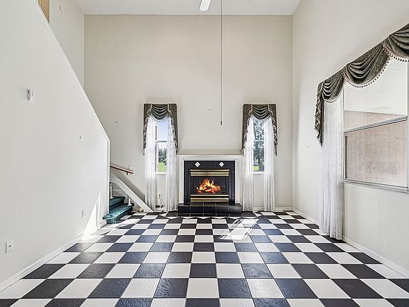 Grand family room-fireplace