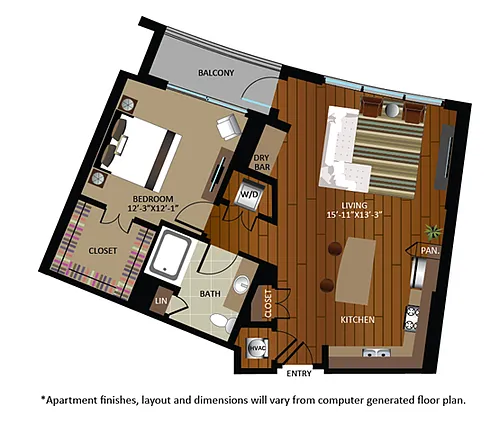 Floor plan A15