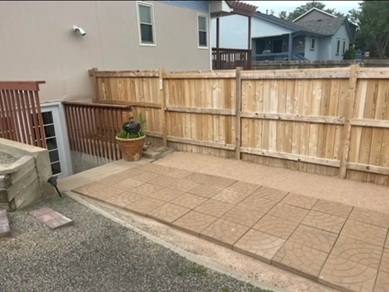 private back yard