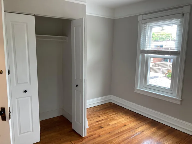 Bedroom #1 has large closet, 3 windows
