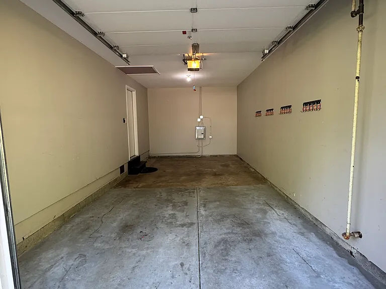 Extra deep 1 car garage