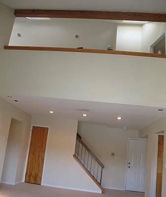 Living Room-looking into loft