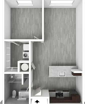 1 Bedroom A 1 Bedroom A