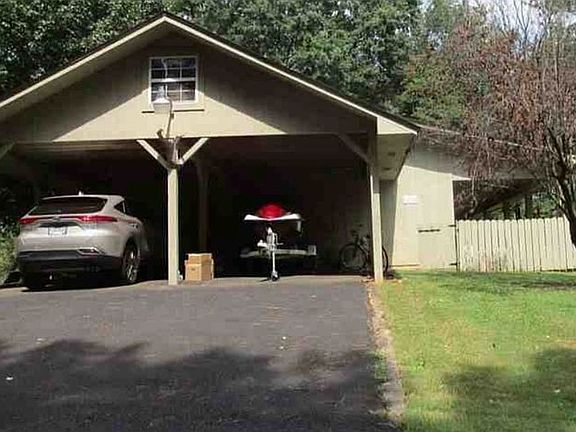 Carport with attic storag