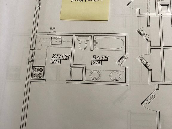 Apartment layout