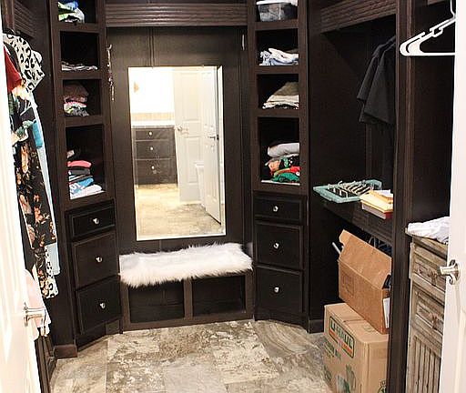 Master closet