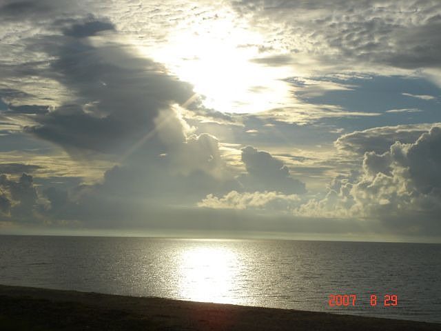 sunrise from balcony