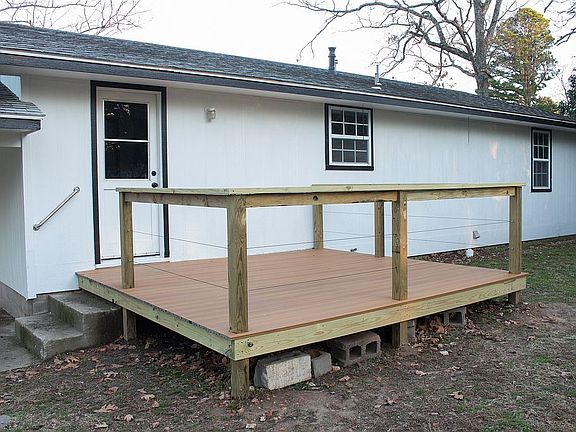 Composite wood decking