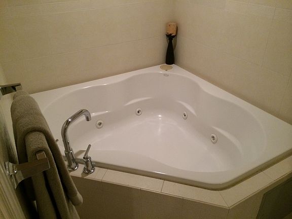 Large jacuzzi tub