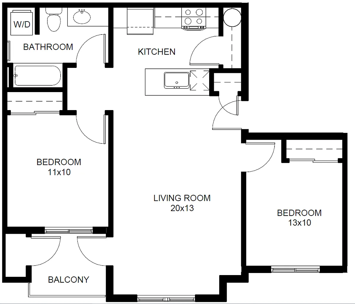 Floor plan Floorplan XX1