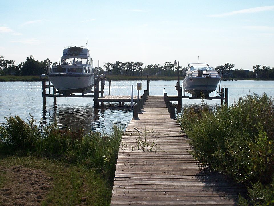 Close up of pier