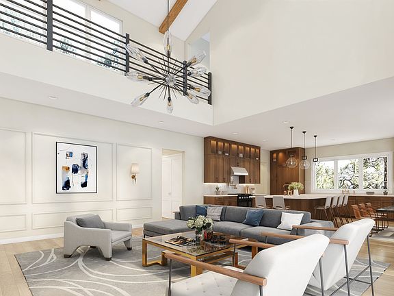 Residence 2 Great Room V-Furnished The Summit at Castle Pines by Trumark Homes