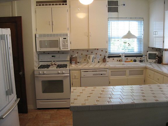 Kitchen view from dining room