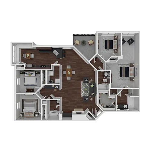 Floor plan Tennyson