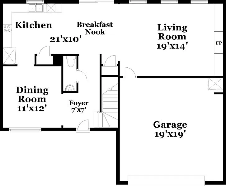 3 bed, 2.5 bath, 1807 sqft, $2,880 — Photo 2
