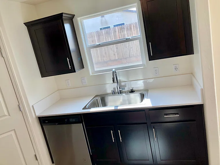 Sink and dishwasher